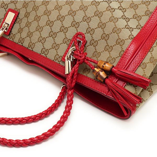 GUCCI（グッチ） 美品 ベラ バンブータッセル トートバッグ 269945 GG 