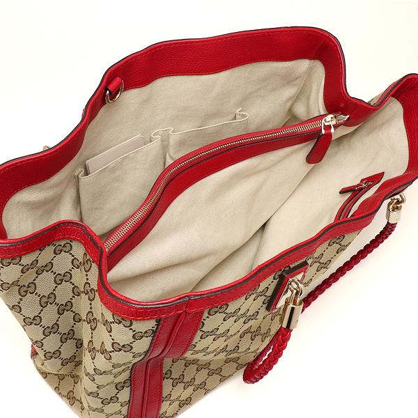 GUCCI 美品 グッチ ベラ バンブータッセル トートバッグ 269945 GG 