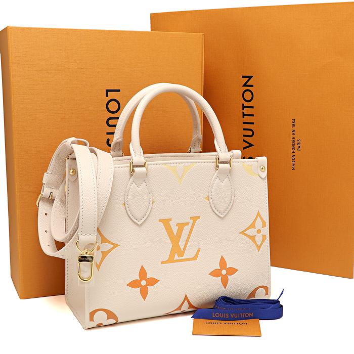 LOUIS VUITTON 新品 ルイヴィトン オンザゴーPM モノグラムアン LOUIS VUITTON 新品 ルイヴィトン オンザゴーPM モノグラムアン