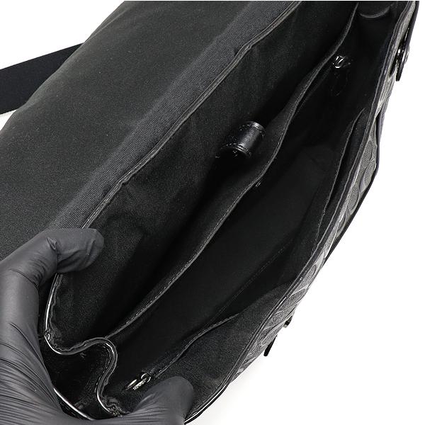 COACH（コーチ） ショルダーバッグ F67355 レザー ブラック メンズ
