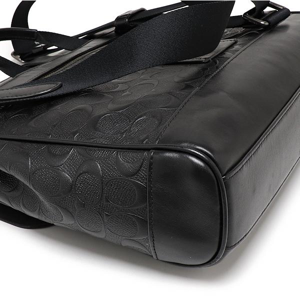 COACH（コーチ） ショルダーバッグ F67355 レザー ブラック メンズ