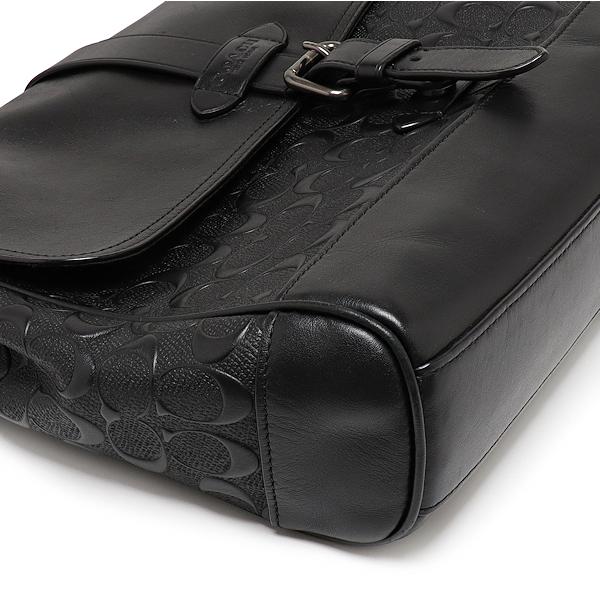 COACH（コーチ） ショルダーバッグ F67355 レザー ブラック メンズ