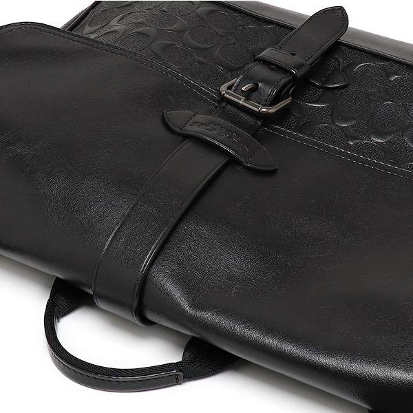 COACH（コーチ） ショルダーバッグ F67355 レザー ブラック メンズ