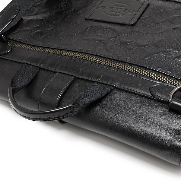 COACH（コーチ） ショルダーバッグ F67355 レザー ブラック メンズ