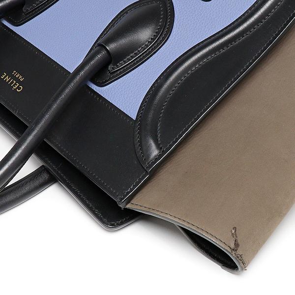 CELINE（セリーヌ） ラゲージ マイクロショッパー バイカラー