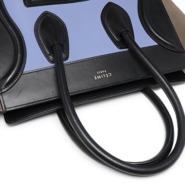 CELINE（セリーヌ） ラゲージ マイクロショッパー バイカラー