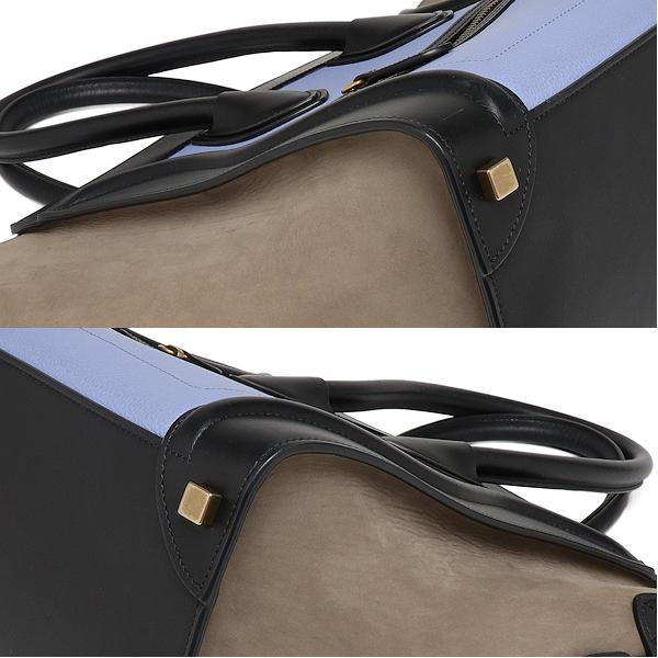 CELINE（セリーヌ） ラゲージ マイクロショッパー バイカラー