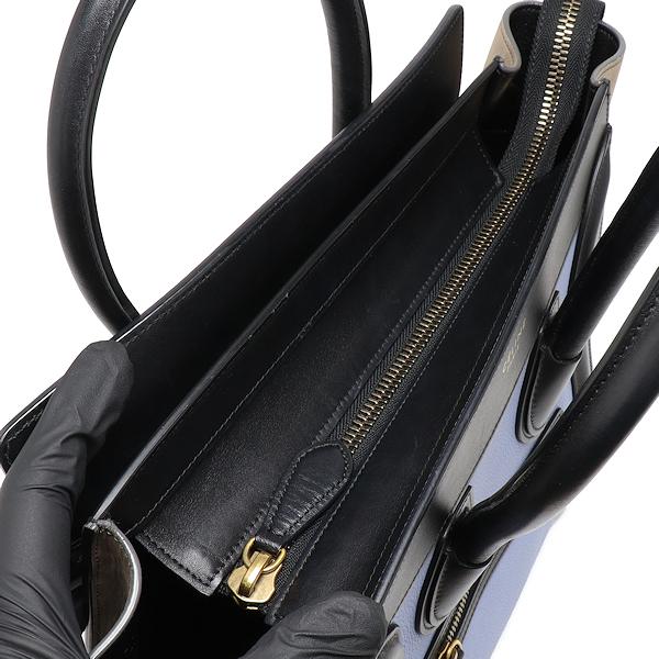 CELINE（セリーヌ） ラゲージ マイクロショッパー バイカラー