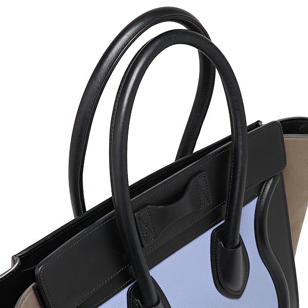 CELINE（セリーヌ） ラゲージ マイクロショッパー バイカラー