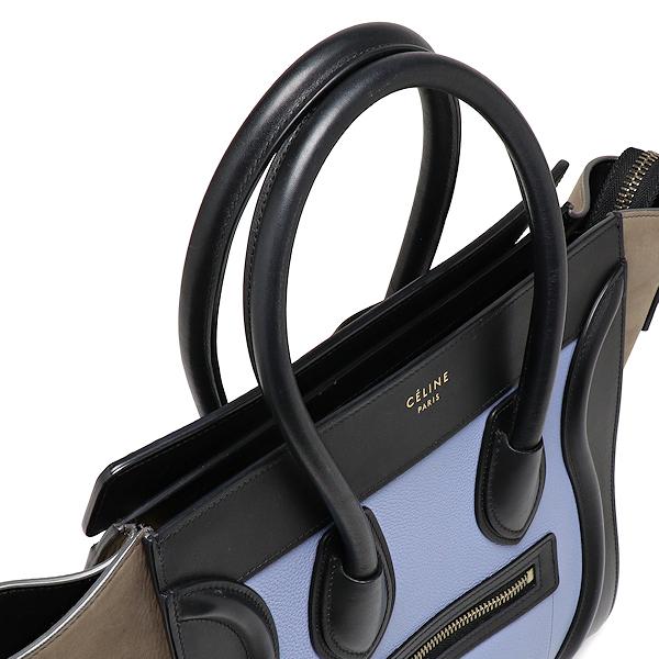 CELINE（セリーヌ） ラゲージ マイクロショッパー バイカラー