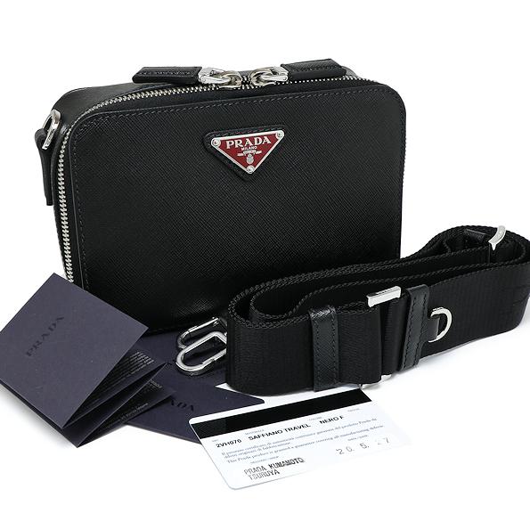 新作 新品 プラダ サフィアーノレザー クロスボディバッグ 直営店購入品 2vh070 ショルダーバッグ Prada 647 2 4 2 おやま質店ヤフーショップ 通販 Yahoo ショッピング