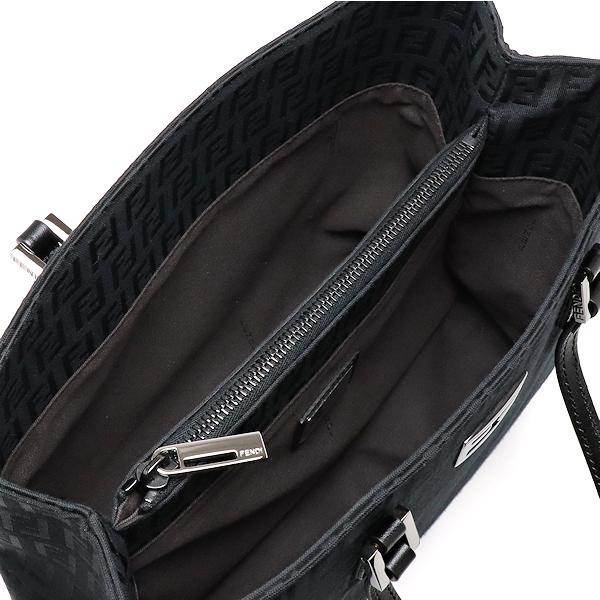 FENDI 美品 フェンディ ズッキーノ ミディアム トートバッグ 8BH132 