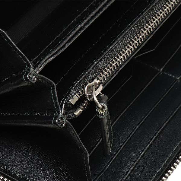 BVLGARI 美品 ブルガリ オクト ラウンドファスナー長財布 36968 