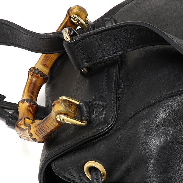 GUCCI（グッチ） バンブー ミニ リュック 003 2058 0030 レザー