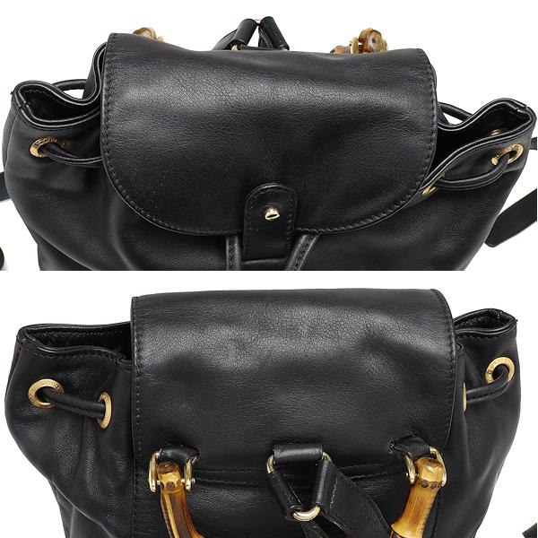GUCCI（グッチ） バンブー ミニ リュック 003 2058 0030 レザー