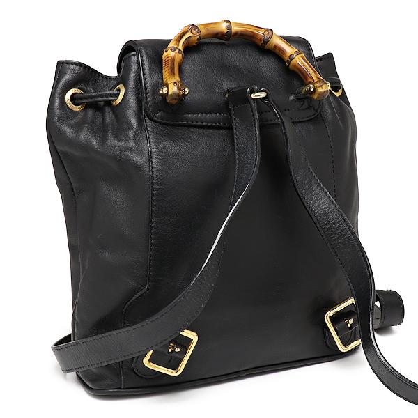 GUCCI（グッチ） バンブー ミニ リュック 003 2058 0030 レザー