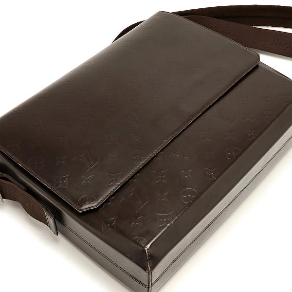 ルイヴィトン モノグラムグラセ フォンジー M46570 ダークブラウン LOUIS VUITTON ルイヴィトン モノグラムグラセ フォンジー