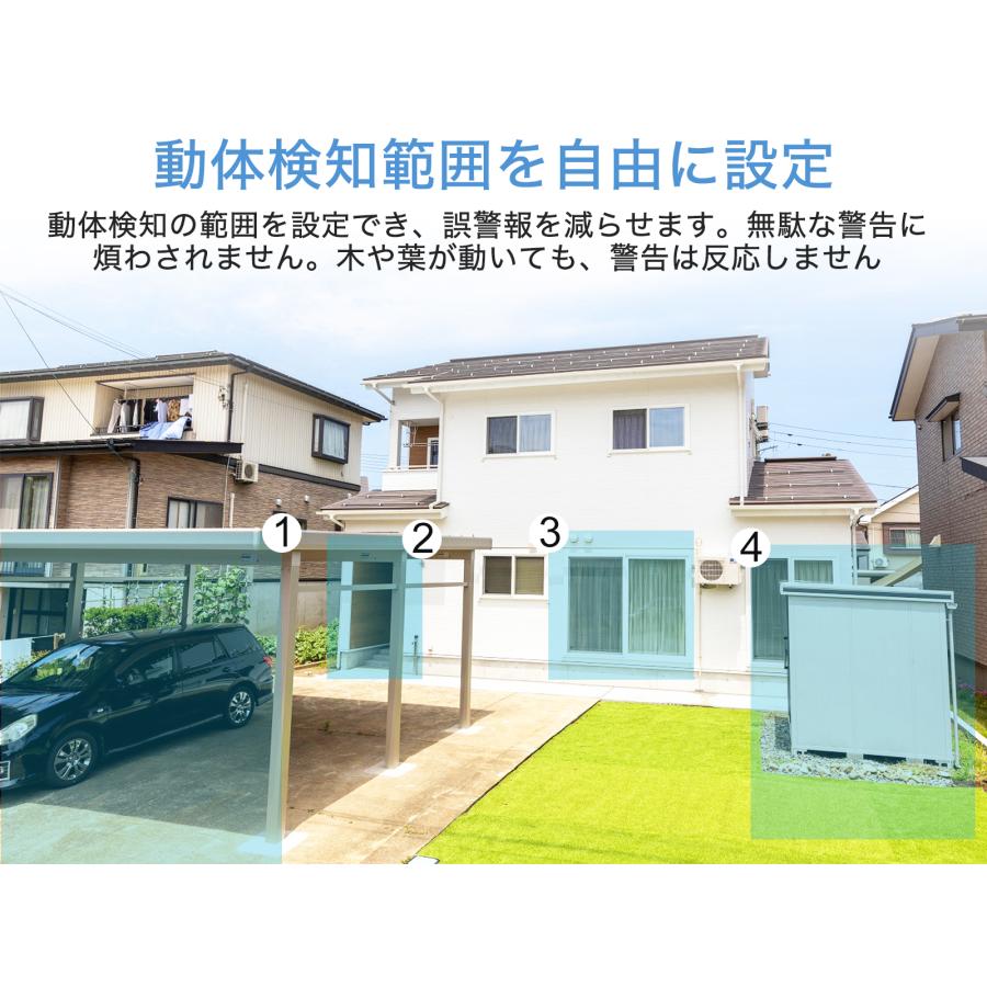 GENBOLT 防犯カメラ 屋外 wifi/4G 工事不要 3MP/4MP/ 8MP 監視カメラ