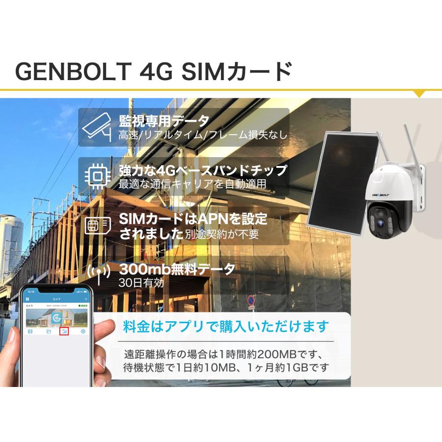 4G LTE 防犯カメラ 屋外 ソーラー SIMカメラ 300万画素 WI-FI 4G LTE 防犯カメラ 屋外 ソーラー SIMカメラ 300万画素 WI-FI