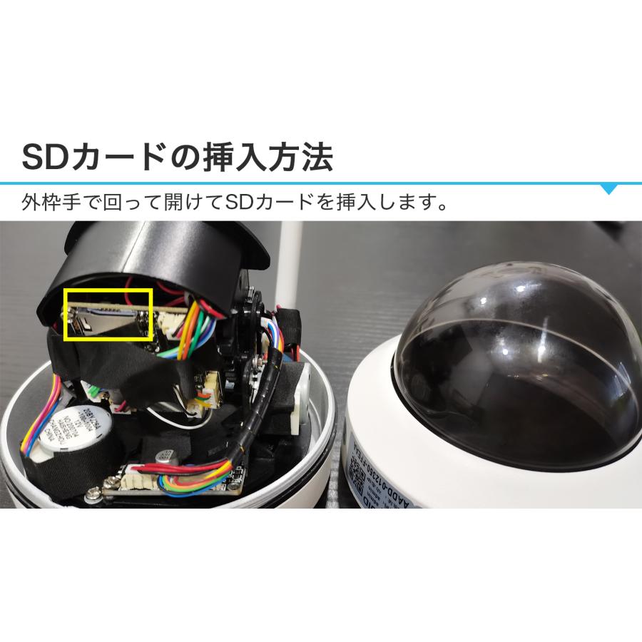 ドーム型 防犯カメラ ワイヤレス 屋外 Wi-fi GENBOLT 400万画素 自動
