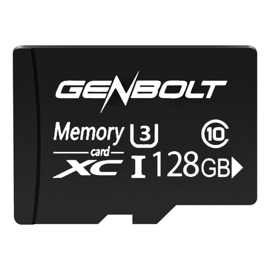 GENBOLT BG220V防犯カメラ　メモリーカード128GB付 GENBOLT TFカード 防犯カメラ専用 メモリーカード 64GB 128GB Class10