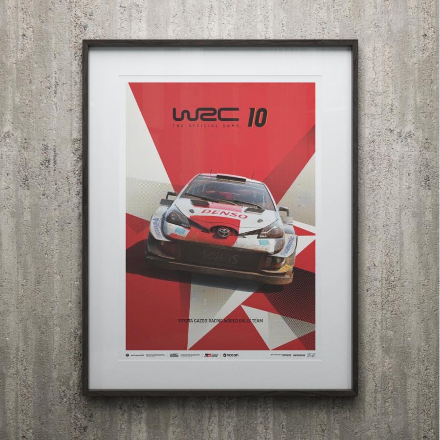 WRC 10 - TOYOTA - オフィシャルゲームカバー｜リミテッドエディション｜oz-japan｜02