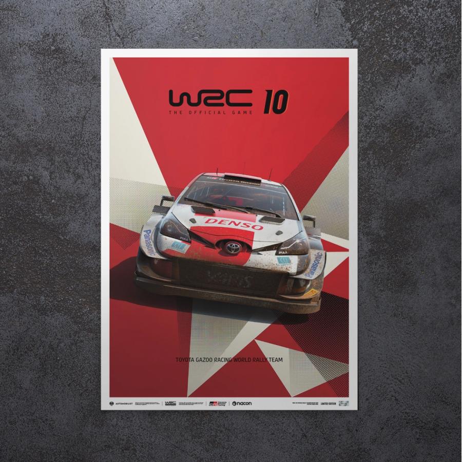 WRC 10 - TOYOTA - オフィシャルゲームカバー｜リミテッドエディション｜oz-japan｜04