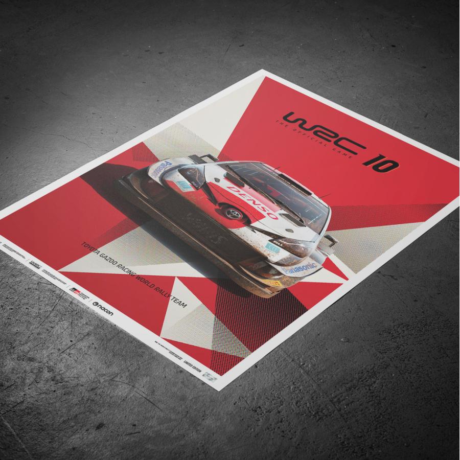 WRC 10 FIA世界ラリー選手権 - TOYOTA オフィシャルゲームカバー