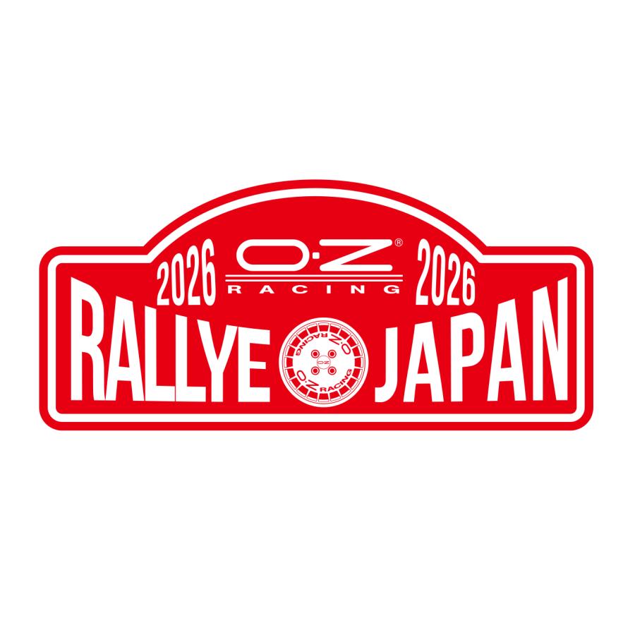 OZ Racing OZレーシング Rally Japan ラリージャパン ステッカー 2026