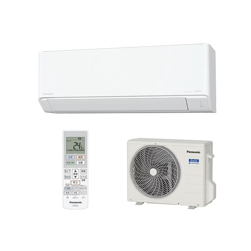 ③M4【送料無料】パナソニック エオリア 24年 エアコンCS-224DJR-W Panasonic（パナソニック） CS-224DJR-W エオリア Eolia ルーム