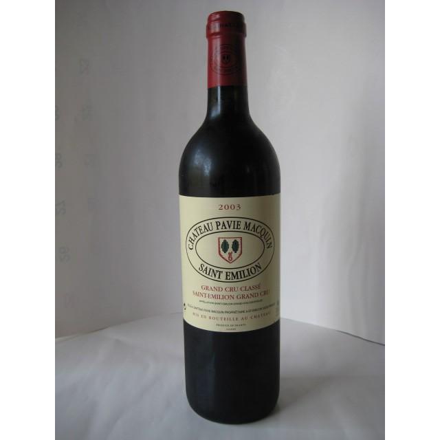 シャトー・パヴィ・マカン 2004年 750ml サン・テミリオン特級 : 確か 