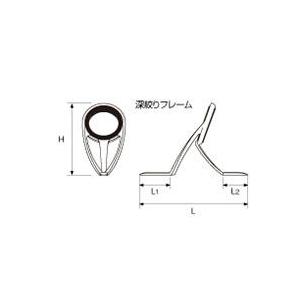 KWガイド T-KWTG 30サイズ　10個セット 富士工業 ガイド T-KWTG30 チタン トルザイト R型 KWガイド ロッド