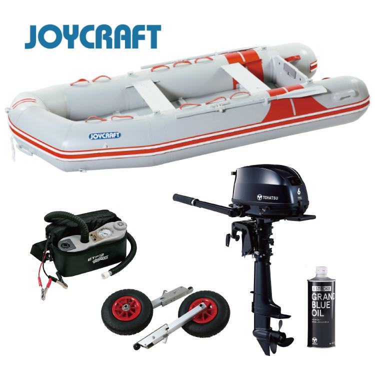 JOYCRAFT（ジョイクラフト） ゴムボート JES-336+トーハツ6馬力船外機 