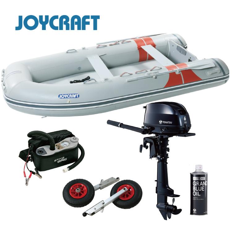 JOYCRAFT（ジョイクラフト） ゴムボート JEX-340 +トーハツ6馬力船外機