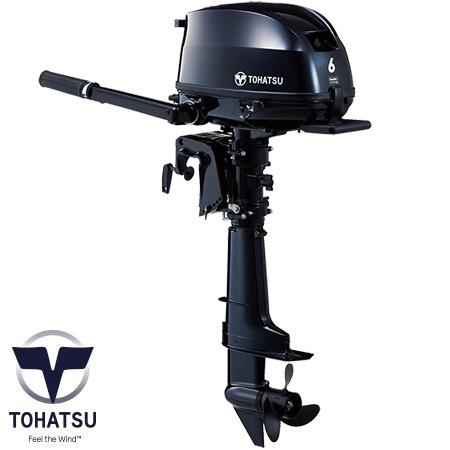トーハツ6馬力4スト　クランク回ります　 TOHATSU（トーハツ） エンジン MFS6DS 6馬力船外機 4ストローク