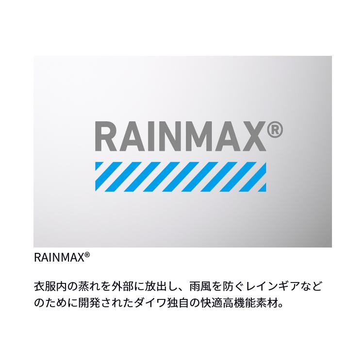 ダイワ レインウェア DR-3324 RAINMAX コンパクトレインスーツ ブラックカモ DAIWA 取寄｜ozatoya｜06