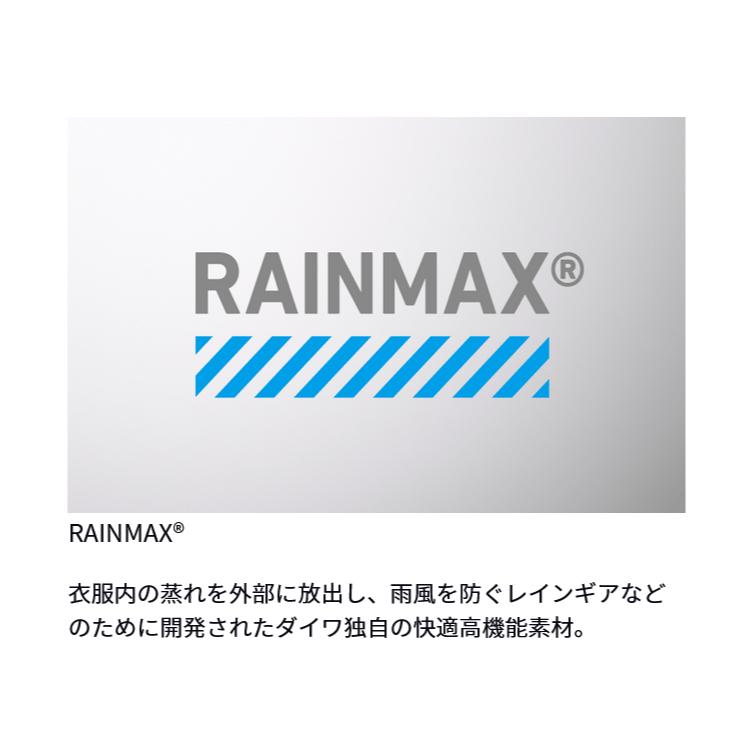 ダイワ レインウェア DR-3824 RAINMAX レインスーツ ブラック ラージサイズ DAIWA｜ozatoya｜06