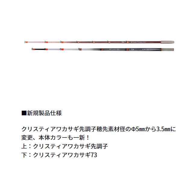 DAIWA（ダイワ） ワカサギ穂先 クリスティアワカサギ73 285 S