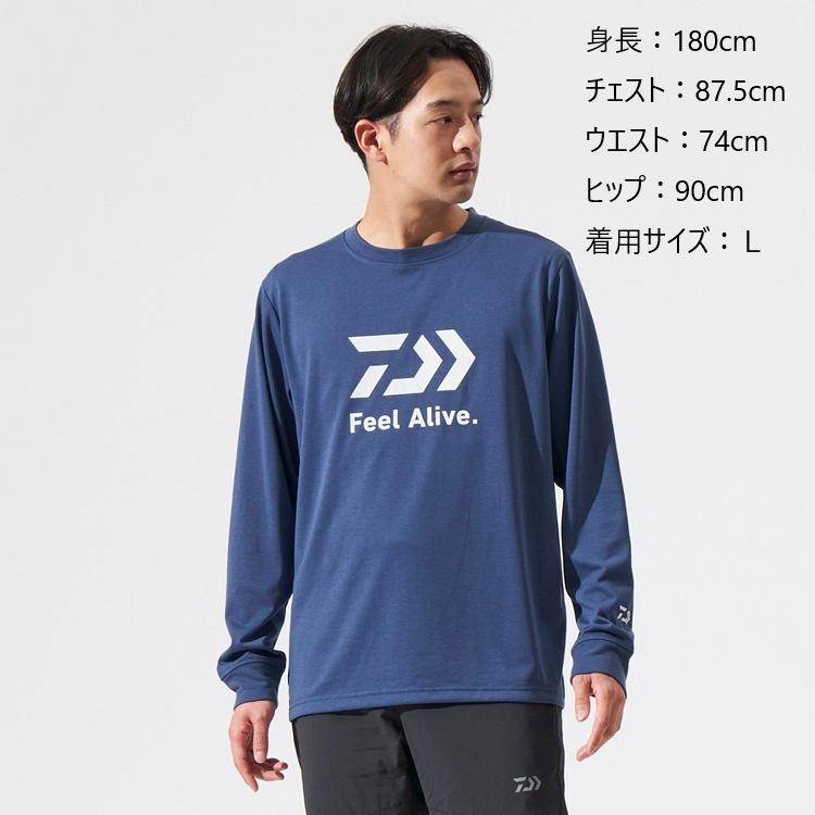 DAIWA DE-7701 長袖シャツ XL DAIWA（ダイワ） シャツ DE-8424 ロングスリーブシャツ Feel Alive
