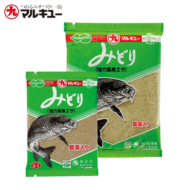 マルキュー（MARUKYU） エサ 鯉 みどり(徳用) 鯉釣り 餌 : OZATOYA