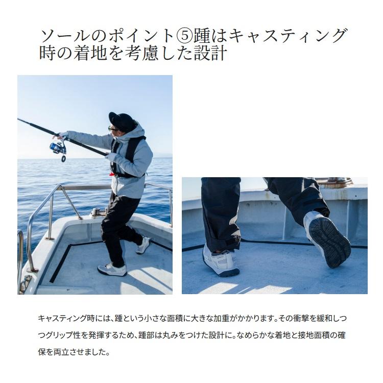 シマノ シューズ FS-030X ボートゲーム ドライデッキシューズ グレー SHIMANO 取寄_12