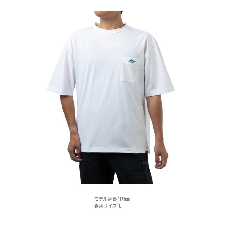 シマノ（SHIMANO） シャツ SH-031Z ドライポケットTシャツ ネイビー