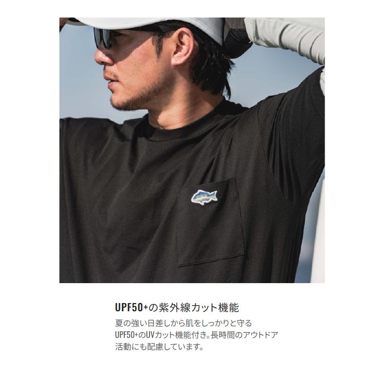 シマノ（SHIMANO） シャツ SH-031Z ドライポケットTシャツ ネイビー