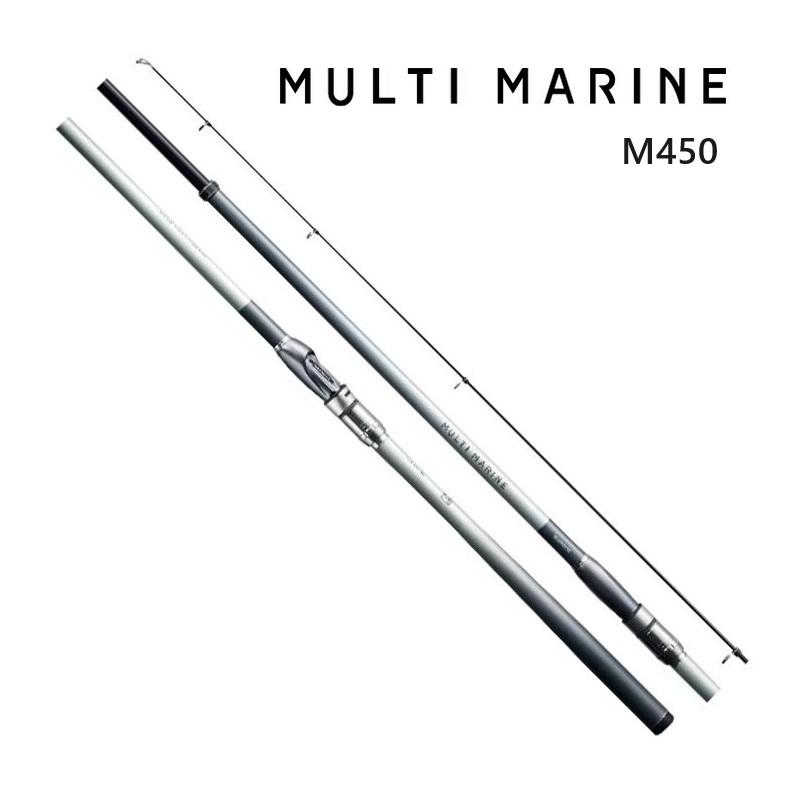 【美品】SHIMANO MULTI MARINE M450 堤防竿 シマノ（SHIMANO） 海上釣堀竿 マルチマリン M450 SHIMANO 釣り ロッド