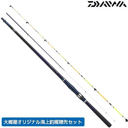 プレミアム会員ポイント2倍 ダイワ(DAIWA)　クラブブルーキャビン海上釣堀さぐりづり M-300・E　大郷屋オリジナル海上釣堀穂先セット｜ozatoya