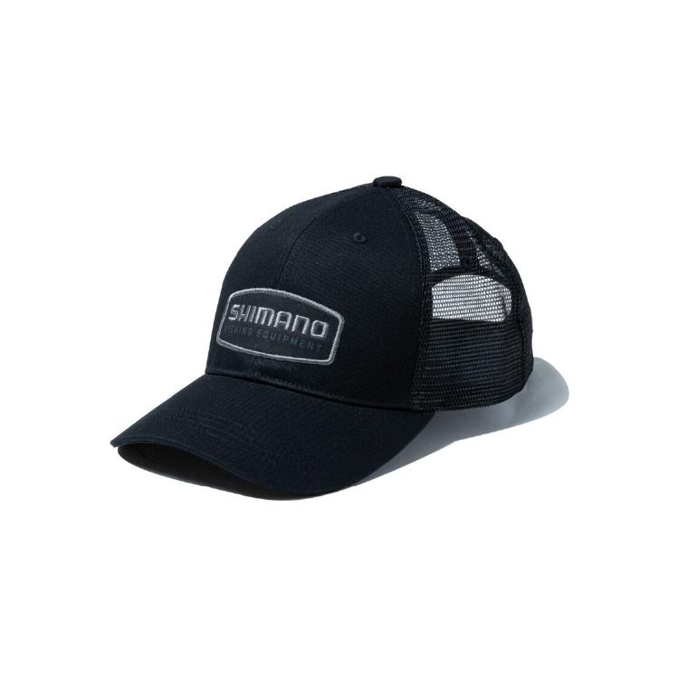 シマノ（SHIMANO） 帽子 CA-081Z ワッペン ハーフメッシュキャップ