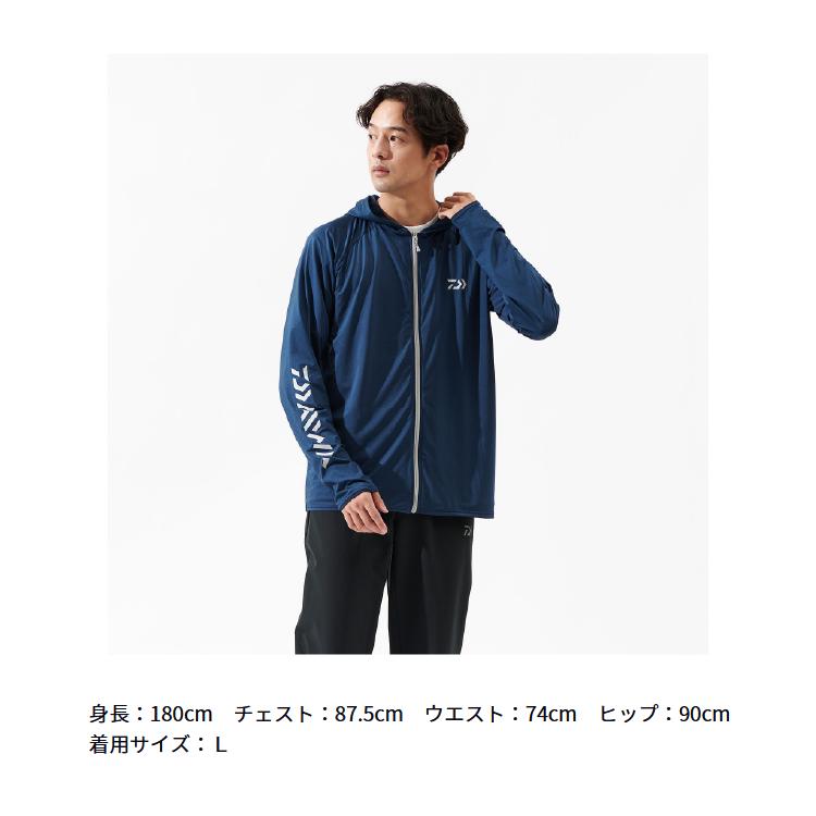 DAIWA（ダイワ） ラッシュガード DE-6125 ICEDRY フーディーラッシュ