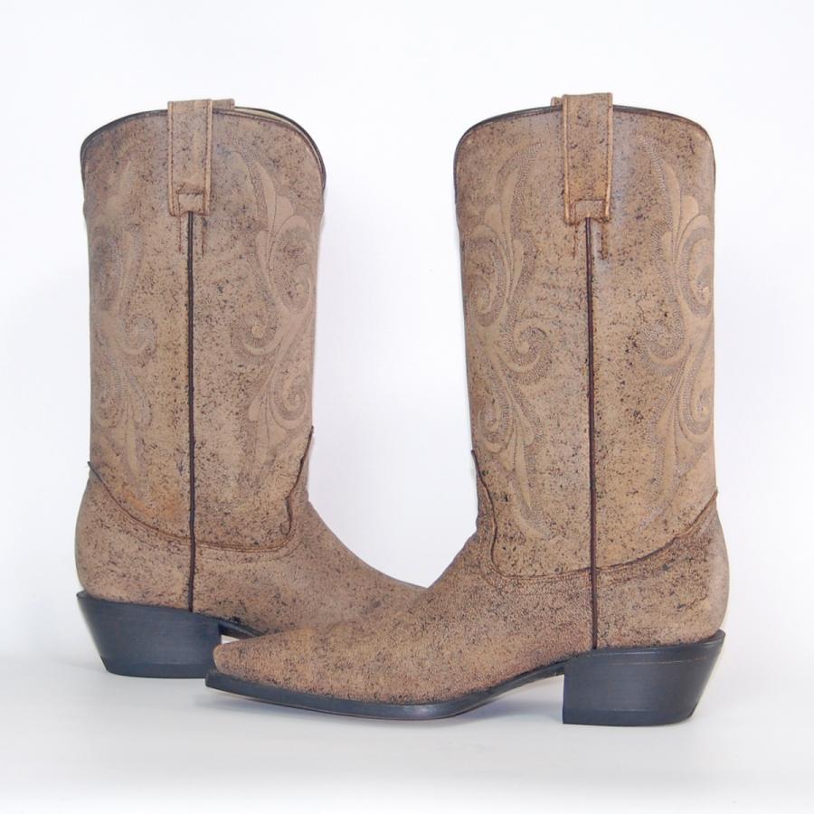 ウエスタンブーツ レディース 24.5 ゴートレザー 本革 : jv00014-245 