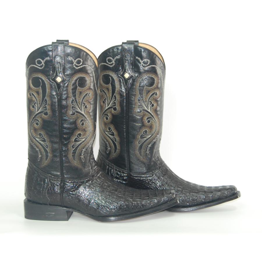 メンズウエスタンブーツ ウエスタンブーツ メンズ 26.5 スティングレイ スクエアトゥ 本