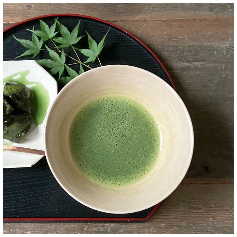 抹茶茶碗 茶道具 茶碗 茶器 夏茶碗 魚 犬山焼 尾関作十郎 : 尾関作十郎